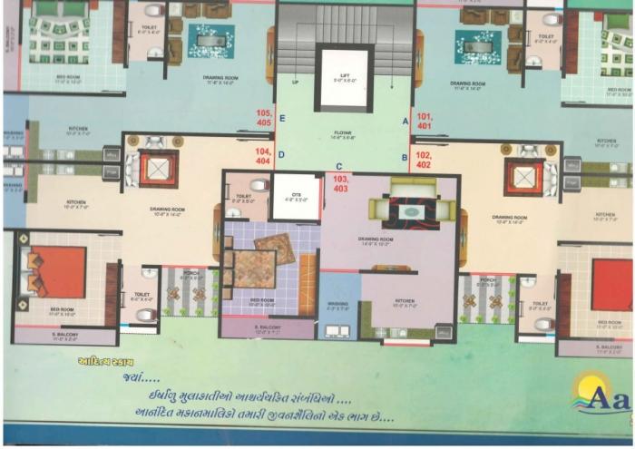 Aaditya Sky - Site Plan