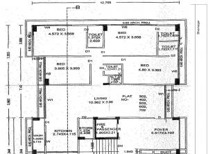 Mahavir Aangi Elysium - Floor plan