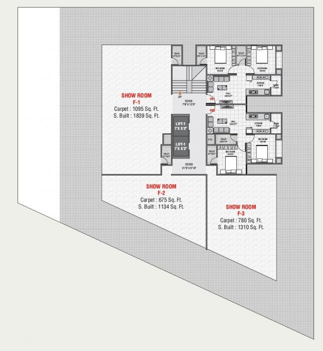 Mahavir Aangi Heights - Site Plan