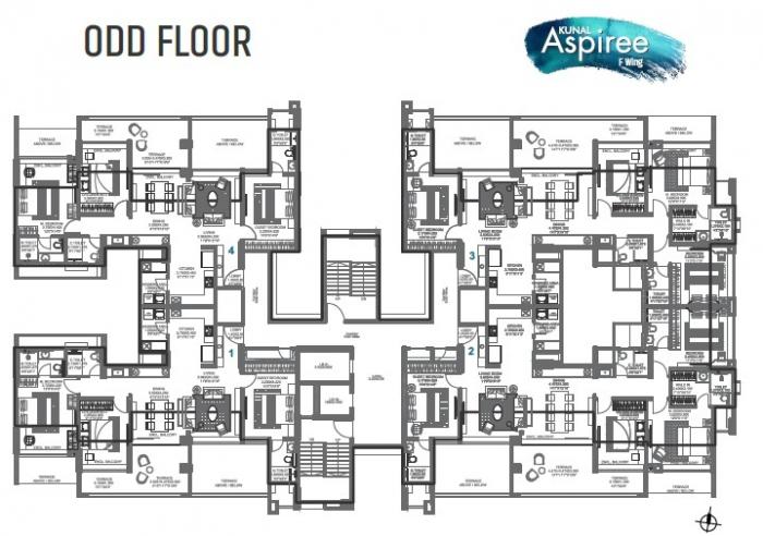 Kunal Aspiree Phase IV - Site Plan