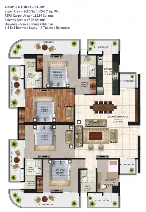 Express One - Floor Plan