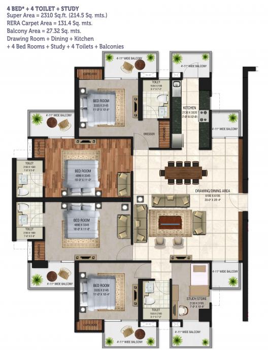Express One - Floor Plan