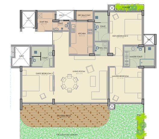 Express Inner Circle Phase 1 - Floor Plan