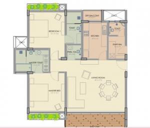 Express Inner Circle Phase 1 - Floor plan