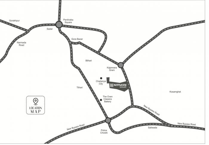 One Nirman Nagar - Locality