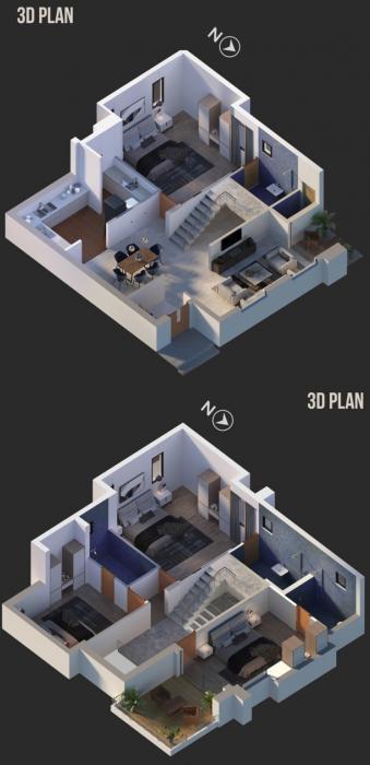 Dev Pristine Villa - Floor Plan