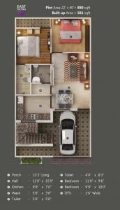 One Nirman Nagar - Floor plan