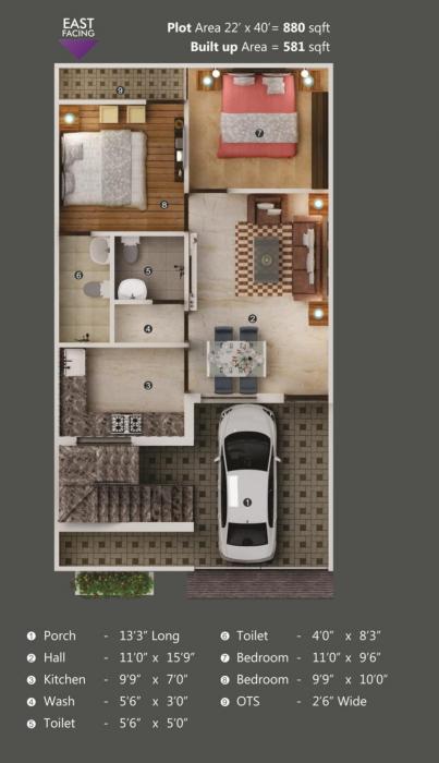 One Nirman Nagar - Floor Plan
