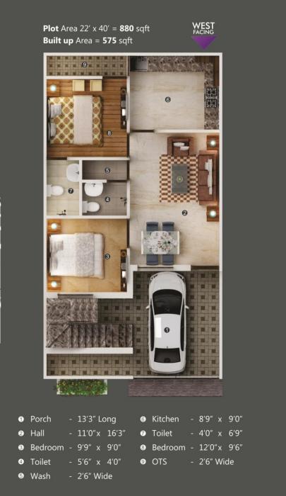 One Nirman Nagar - Floor Plan