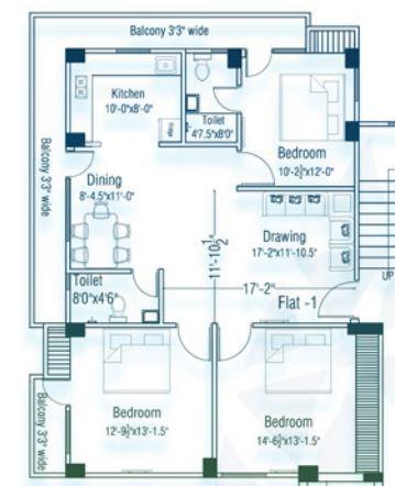Uma Nilayam - Floor Plan