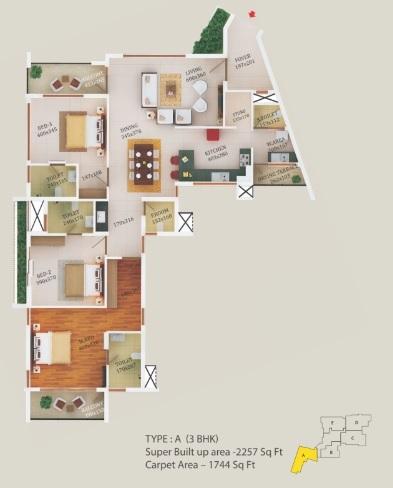 Apollo Cypress - Floor Plan