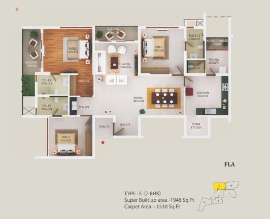 Apollo Cypress - Floor Plan