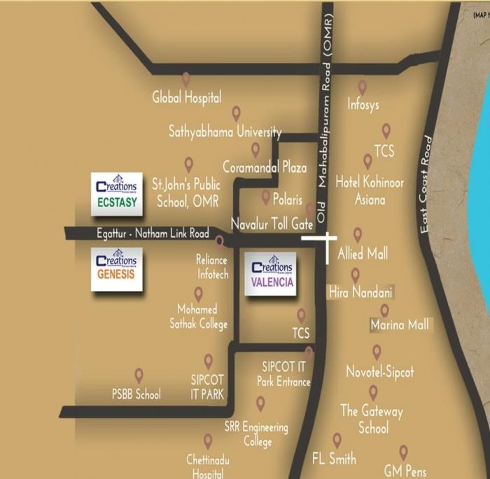 Creations Ecstasy - Locality