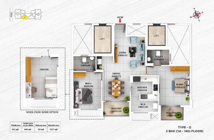 SFS West Hill - Floor Plan