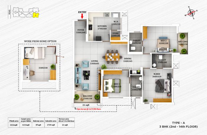 SFS West Hill - Floor Plan