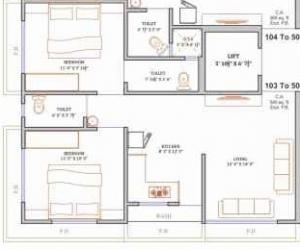 M M Ram Palace - Floor plan