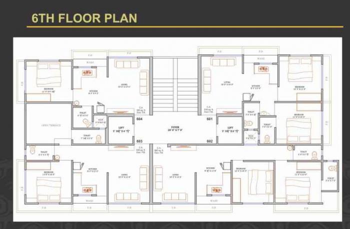 M M Ram Palace - Site Plan