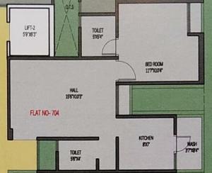 Eternal Prayag Elysium - Floor plan