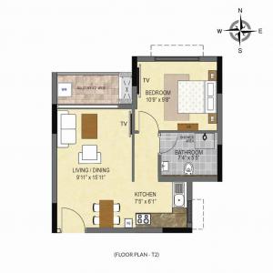 Olympia Opaline - Floor plan