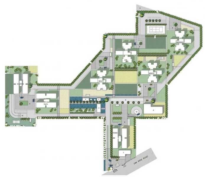 Vatika Seven Elements - Master Plan