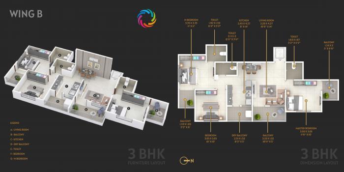 Maithili Square - Floor Plan