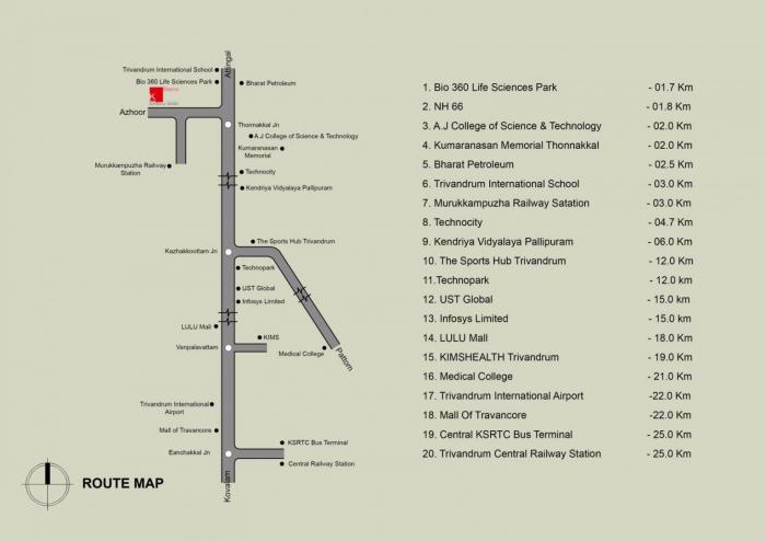 Koyikkal Iconic - Locality