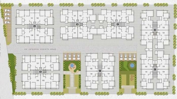 Desai Anand Crystal - Master Plan