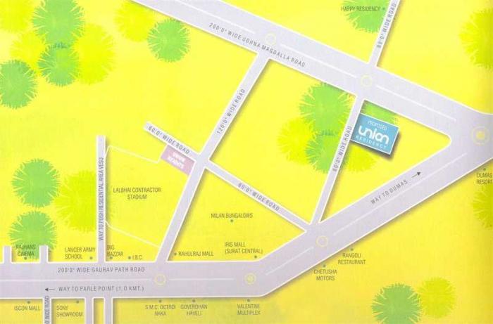 Union Residency - Locality