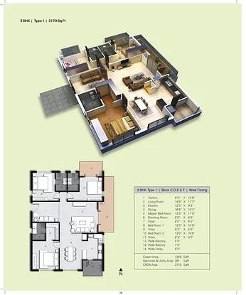 Invicon Navah - Floor Plan