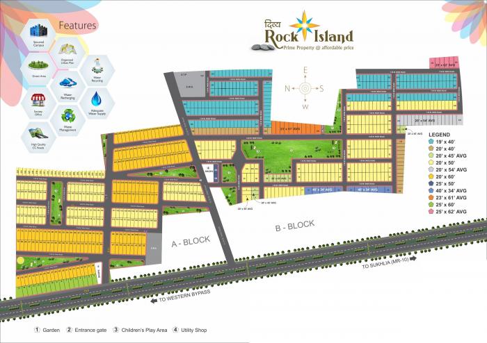Aarush Divya Rock Island Plot - Master Plan