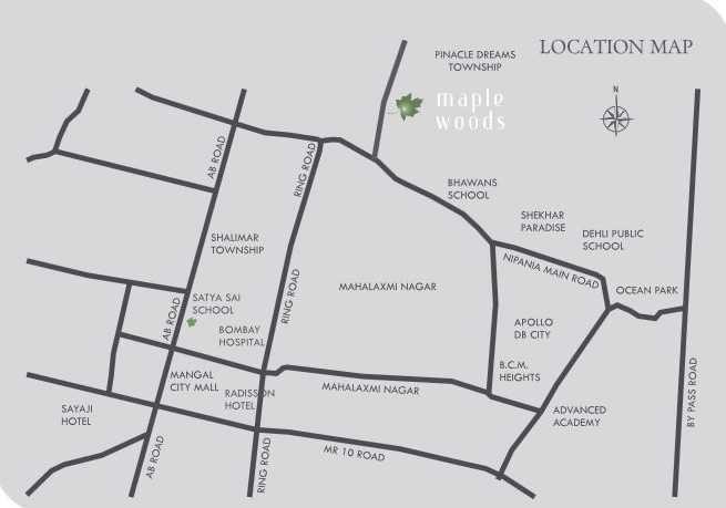 Shekhar Maple Woods - Locality