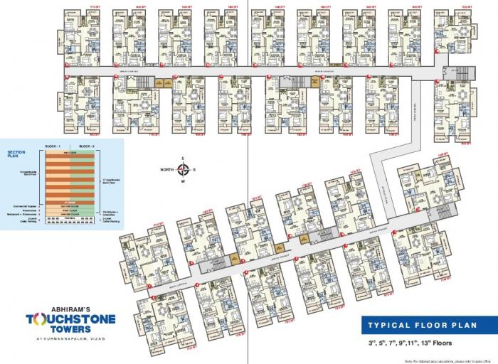 Abhiram's Touchstone Towers - Site Plan