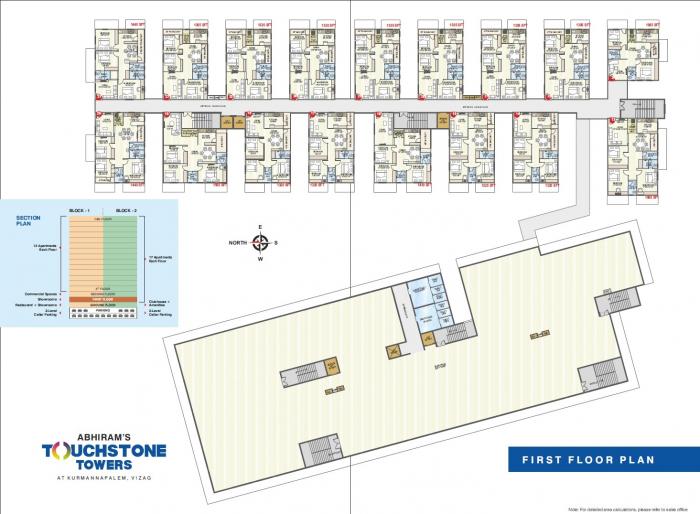 Abhiram's Touchstone Towers - Site Plan