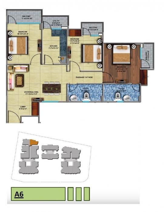 Shreenath Square Arcade - Floor Plan