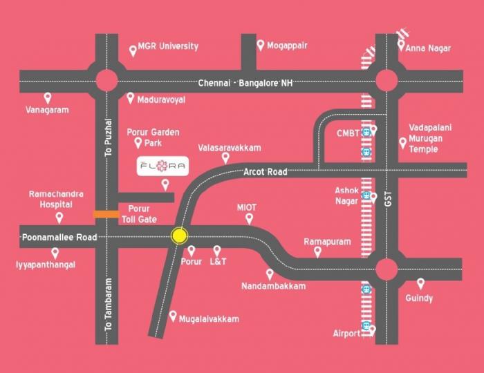 GP Flora Ruby - Locality