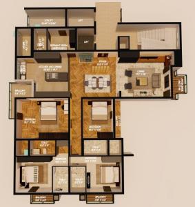 High Cliff - Floor plan