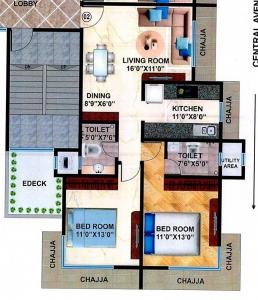 Apsara Heritage - Floor plan