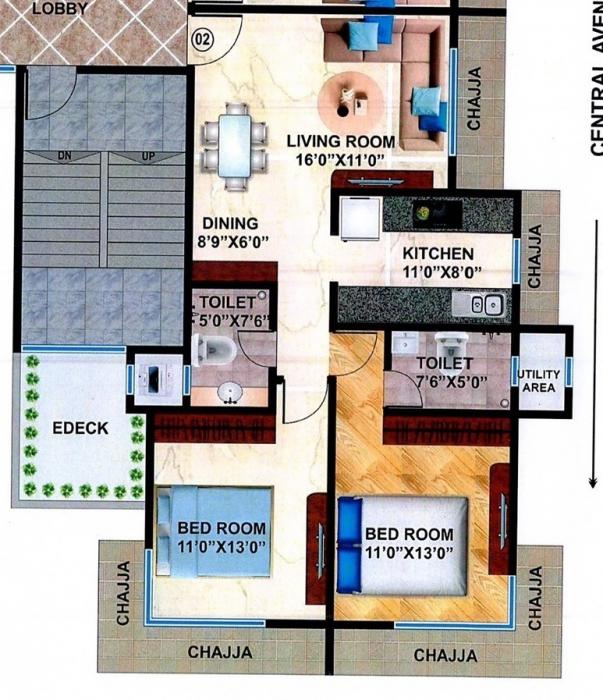 Apsara Heritage - Floor Plan