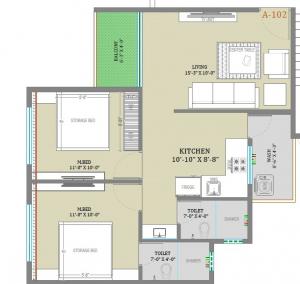 Gorakh Heights - Floor plan