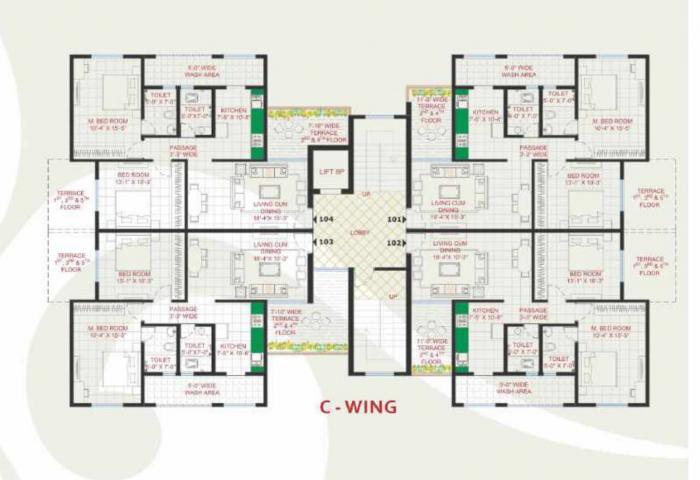 Shruti Rishabh Enclave - Site Plan