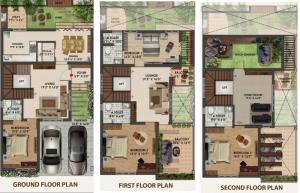 Ravimurugaa Sai Gardenia - Floor plan