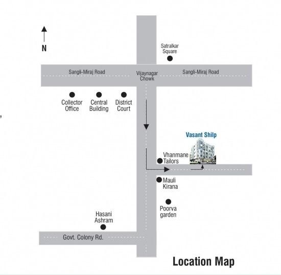 S S Vasant Shilp - Locality