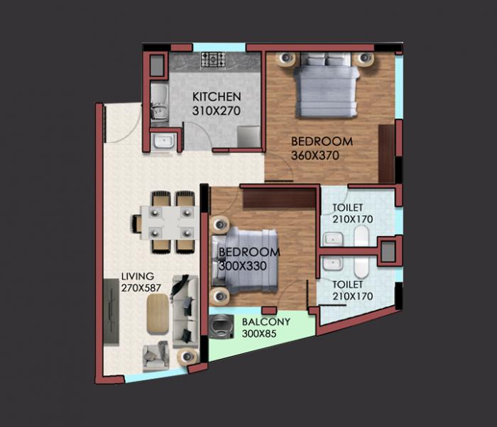 Primespace Prominence - Floor Plan