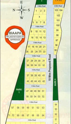 Shruthi Enclave - Master Plan