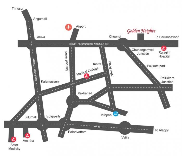 Build Own Golden Heights - Locality