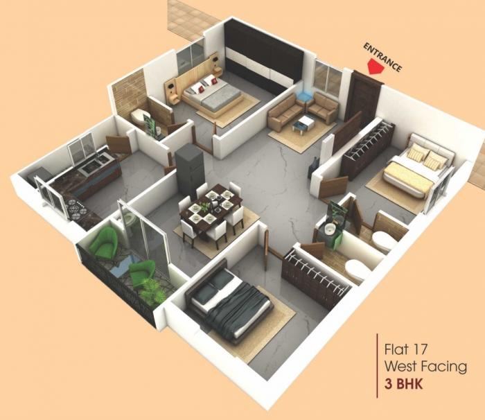 SVS Ample Homes - Floor Plan