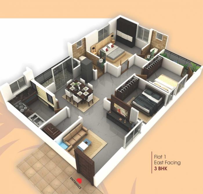SVS Ample Homes - Floor Plan