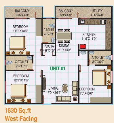 Surya Spaces - Floor Plan
