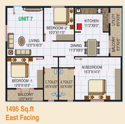 Surya Spaces - Floor Plan