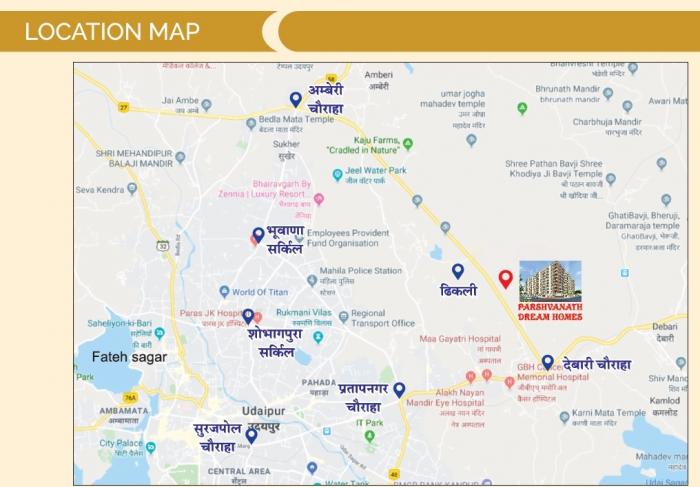 Parshvanath Dream Homes - Locality